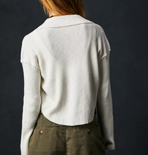 Load image into Gallery viewer, Free People Ella Sweater Shirt in Ivory