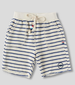Sol Angeles Kids Capri Stripe Boy Short Natural - FINAL SALE