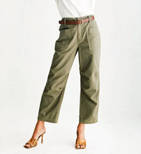 Load image into Gallery viewer, Pistola Josie Pleated Utility Pant in Garden Green - FINAL SALE