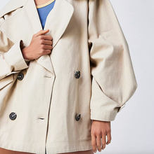 Load image into Gallery viewer, Free People Highlands Solid Peacoat in Tea