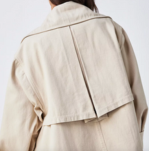 Load image into Gallery viewer, Free People Highlands Solid Peacoat in Tea