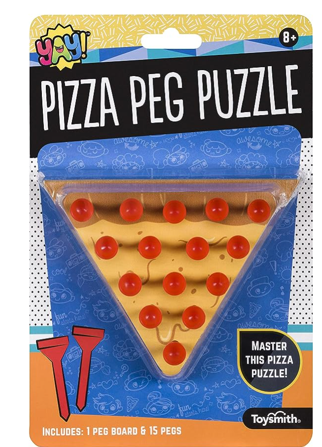 Toysmith Pizza Puzzle Peg Game