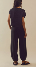 Load image into Gallery viewer, Free People Freya Sweater Set in Black Charcoal Combo