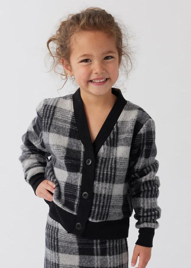 Sol Angeles Kids Plaid Cardi