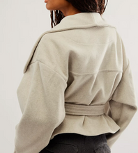 Load image into Gallery viewer, Free People Mina Jacket in Heathered Coffee - FINAL SALE