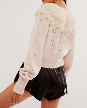 Load image into Gallery viewer, Free People Hold Me Closer Sweater in Pearl