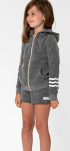 Sol Angeles Kids Waves Essential Zip Hoodie Heat