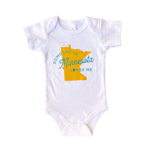 Sweetpea & Co - Someone in Minnesota Loves Me Onesie