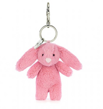 Load image into Gallery viewer, Jellycat Bashful Bunny Pink Bag Charm
