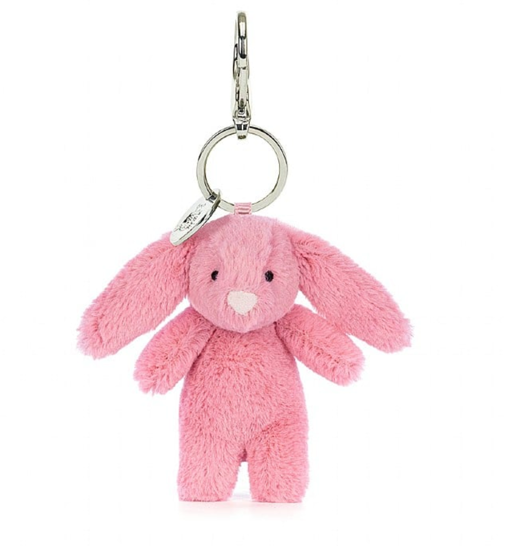 Jellycat Bashful Bunny Pink Bag Charm
