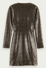 Load image into Gallery viewer, Scotch &amp; Soda Mini Dress in Mixed Sequins - FINAL SALE