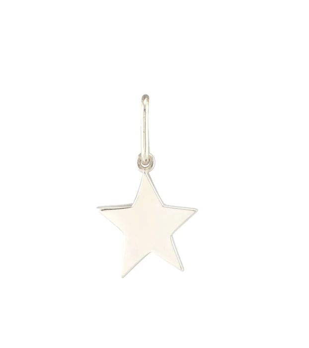 Kris Nations Star Charm in Sterling Silver
