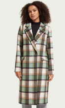Load image into Gallery viewer, Scotch &amp; Soda Single-breasted Wool-blended Checked Coat - FINAL SALE