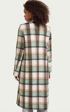 Load image into Gallery viewer, Scotch &amp; Soda Single-breasted Wool-blended Checked Coat
