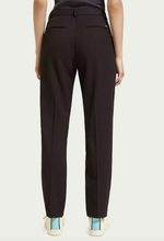 Load image into Gallery viewer, Scotch &amp; Soda Lowry Mid-rise Slim Fit Trousers in Black