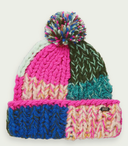 Scotch & Soda Hand-Knit Bobble Hat