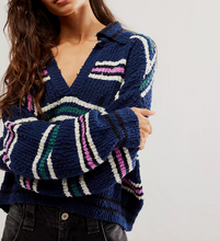Load image into Gallery viewer, Free People Kennedy Pullover in Midnight