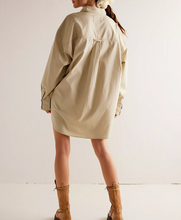 Load image into Gallery viewer, Free People Freddie Shirt in Castle Wall - FINAL SALE
