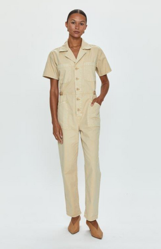 Pistola Grover S/S Field Suit in Champagne