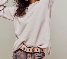 Load image into Gallery viewer, Free People Soul Song Tee in Lavender Light - FINAL SALE