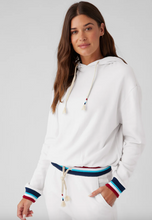 Load image into Gallery viewer, Sol Angeles Flag Cinch Hoodie in White