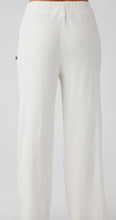 Load image into Gallery viewer, Sol Angeles Terry Wide Leg Pant in Ecru