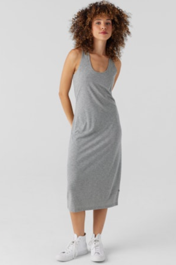 Sol Angeles Claire Dress in Heather - FINAL SALE