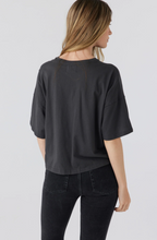 Load image into Gallery viewer, Sol Angeles Off Duty Leighton Tee in Vintage Black