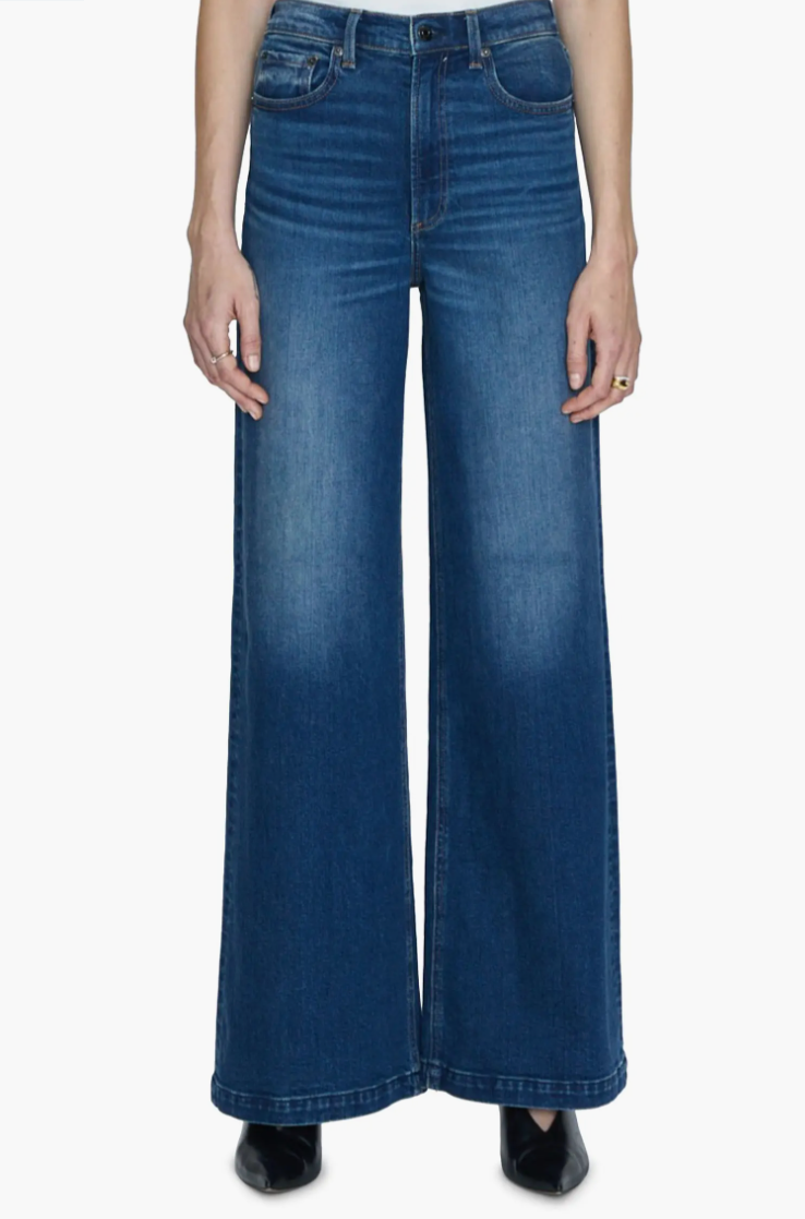 Pistola Lana High Rise Wide Leg in Mixer
