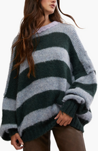 Load image into Gallery viewer, Free People Paris Sweater in Forest Cloud - Final Sale