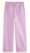 Load image into Gallery viewer, Scotch and Soda Ezra High-Rise Wide-Leg Belted Pant in Light Iris Pink - FINAL SALE