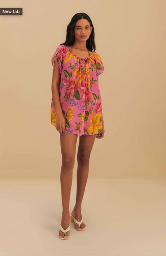 Farm Rio Summer Fruit Mini Dress - FINAL SALE