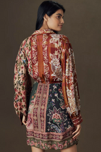 Load image into Gallery viewer, Farm Rio Winter Garden Mix Mini Dress