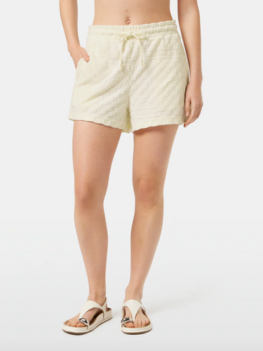 Scotch and Soda Towelling Short in Soft Ice - FINAL SALE