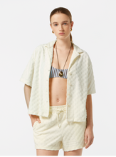 Load image into Gallery viewer, Scotch and Soda Towelling SS Shirt in Soft Ice - FINAL SALE