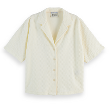 Load image into Gallery viewer, Scotch and Soda Towelling SS Shirt in Soft Ice - FINAL SALE