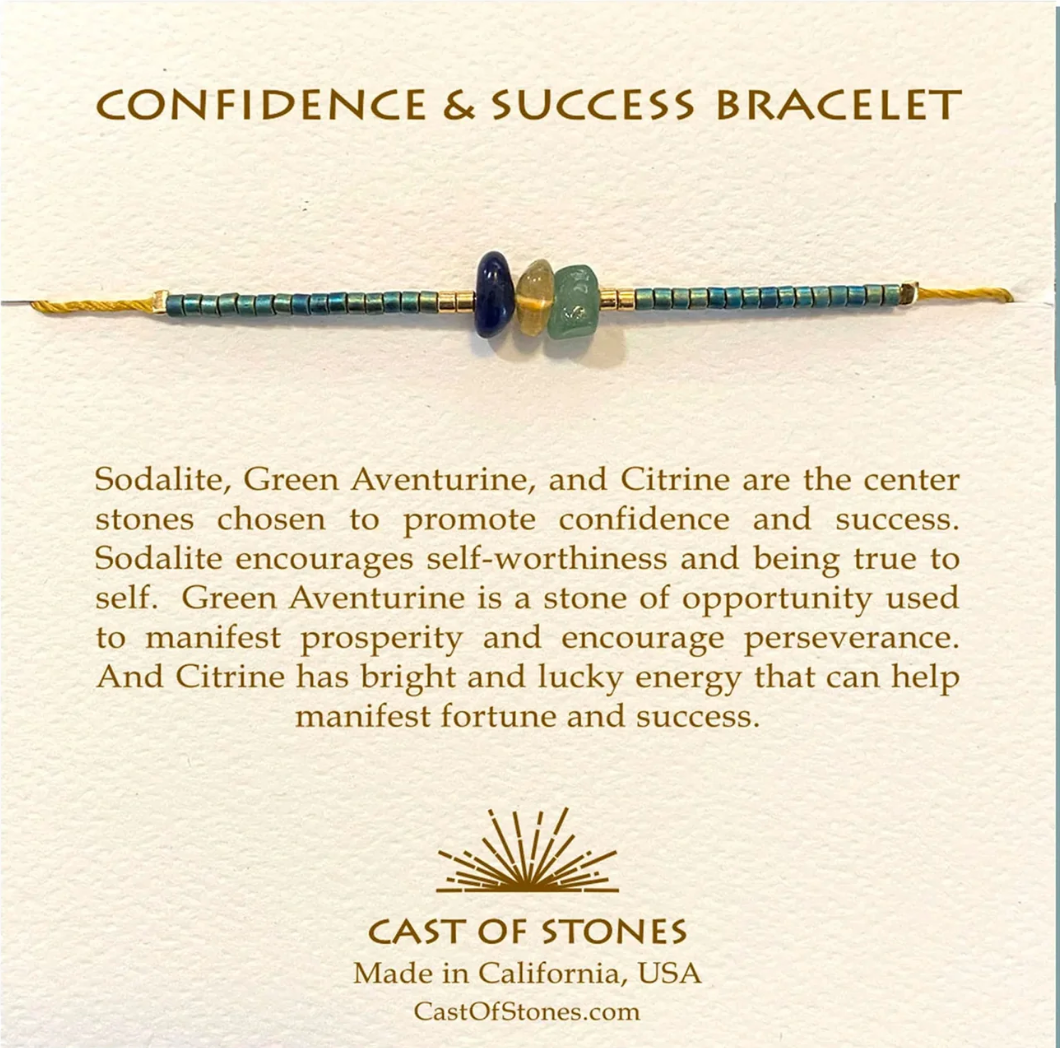 Cast of Stones Confidence & Sucess Gemstone Bracelet