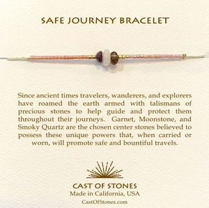 Cast of Stones Safe Journey Gemstone Bracelet