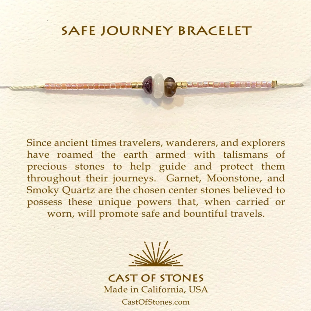Cast of Stones Safe Journey Gemstone Bracelet