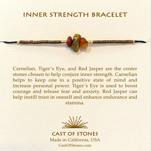 Cast of Stones Inner Strength Gemstone Bracelet