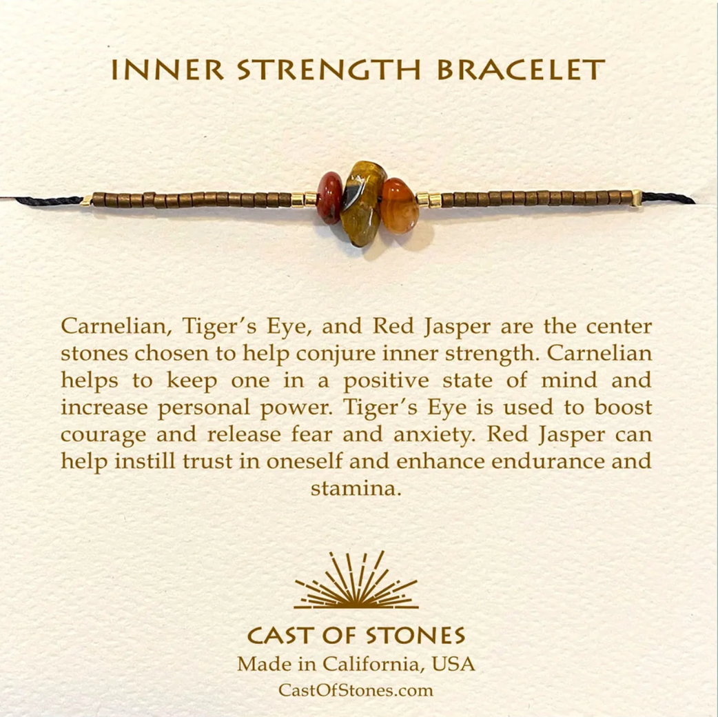 Cast of Stones Inner Strength Gemstone Bracelet