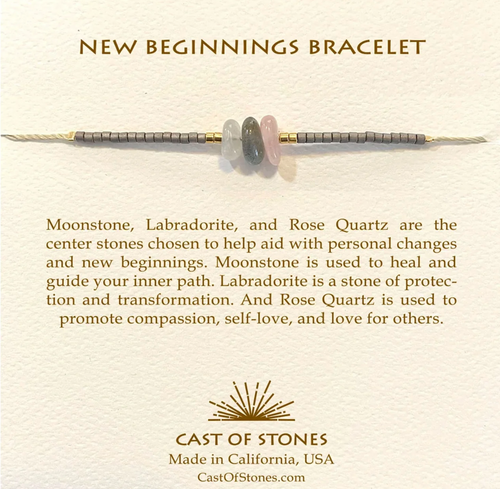 Cast of Stones New Beginnings Gemstone Bracelet