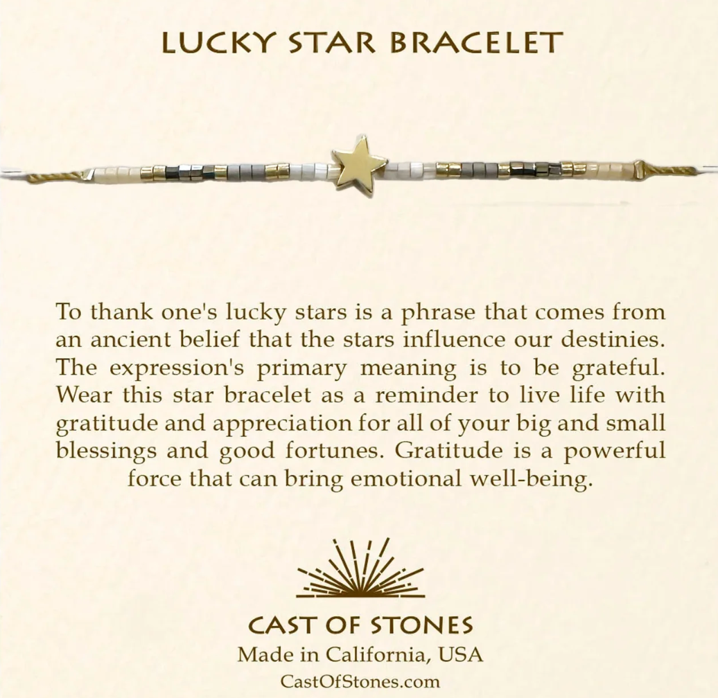 Cast of Stones Lucky Star Bracelet in Cosmic Light