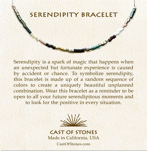 Cast of Stones Serendipity Bracelet in Neutral Colors