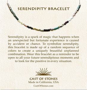 Cast of Stones Serendipity Bracelet in Neutral Colors