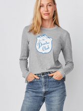 Load image into Gallery viewer, Sundry L/S Crew Le Ski Powder Slub in Heather Grey