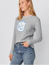 Load image into Gallery viewer, Sundry L/S Crew Le Ski Powder Slub in Heather Grey
