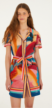 Load image into Gallery viewer, Farm Rio Atlantic Rain Forest Multicolored Mini Dress - FINAL SALE
