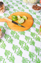 Load image into Gallery viewer, Mahjong Montage Mended Tablecloths - FINAL SALE