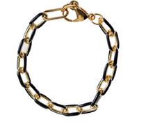 Load image into Gallery viewer, Goldfine Paperclip Chain Bracelet